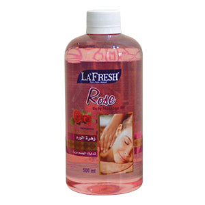 La Fresh Massage Oil Rose 500ML