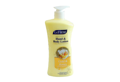 La Fresh Body Lotion Gold & Honey