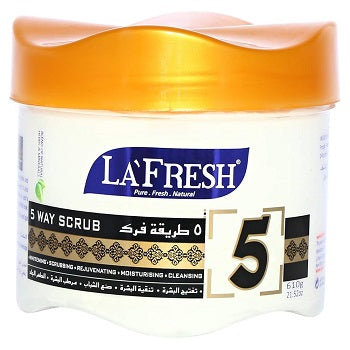 La Fresh Face & Body Scrub 5 Way 610ML