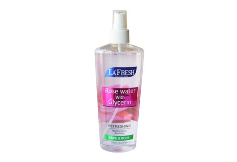 LA FRESH ROSE WATER WITH GLYCERINE